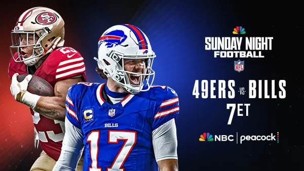 Sunday Night Football: San Francisco 49ers vs. Buffalo Bills