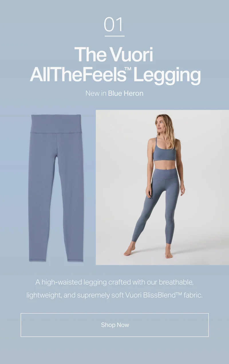 The Vuori AllTheFeels Legging