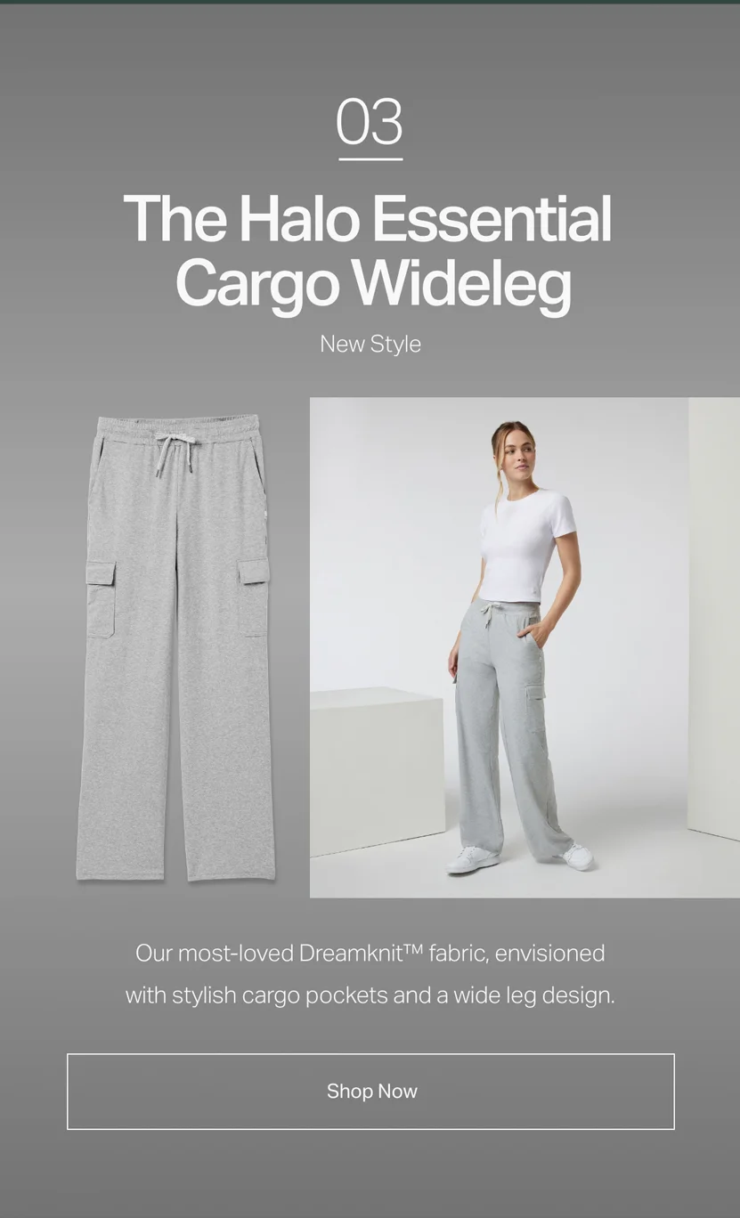 The Halo Essential Cargo Wideleg