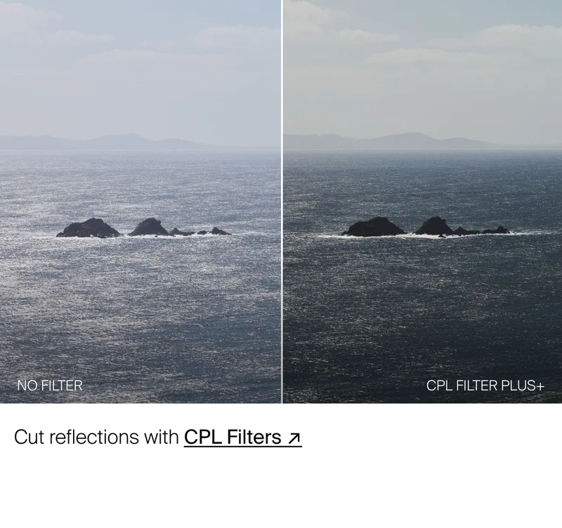 Cut reflections with CPL Filters ↗