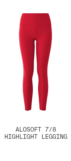 ALOSOFT 7/8 HIGHLIGHT LEGGING
