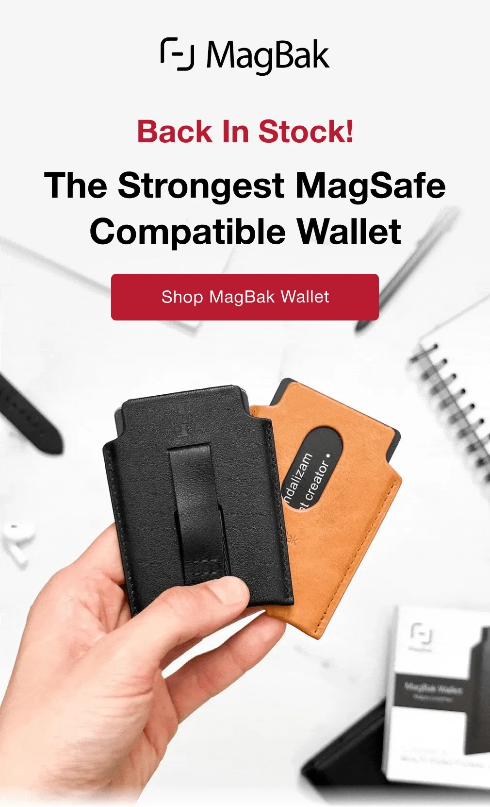 Back In Stock! The Strongest MagSafe Compatible Wallet