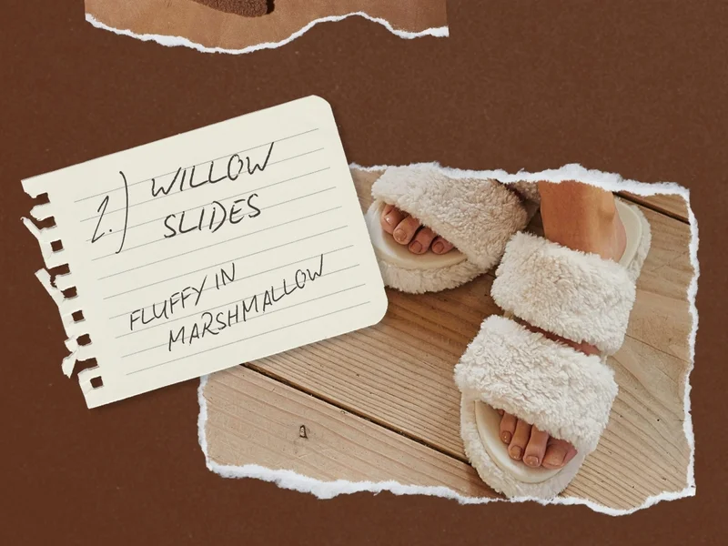 2.) Willow Slides — Fluffy in Marshmallow