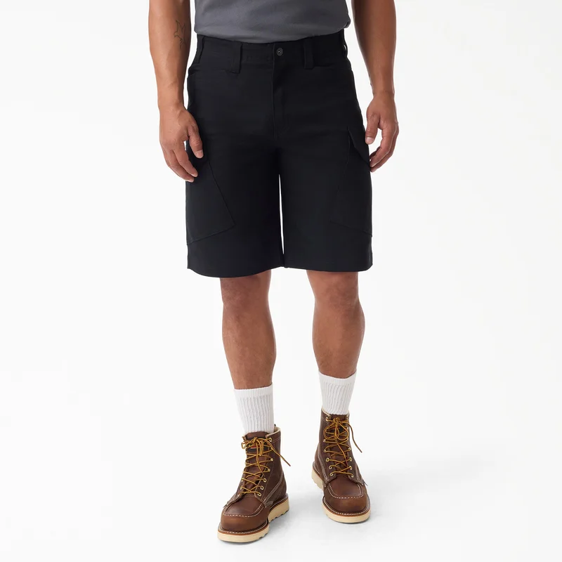 Image of Tradebuilt Duck Canvas Cargo Shorts, 11"