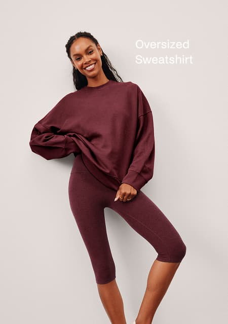 Spacedye Pedal Pusher High Waisted Legging in Ballet Pink Heather