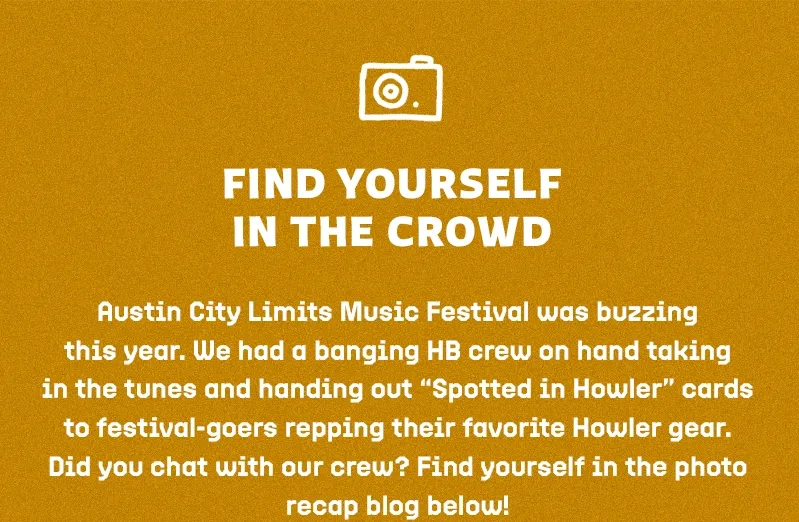 Spotted in Howler at ACL Music Fest