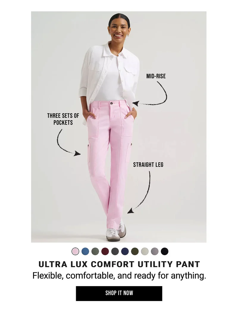 Ultra Lux Comfort Utility Pant Flexible, comfortable, and ready for anything. Shop It Now