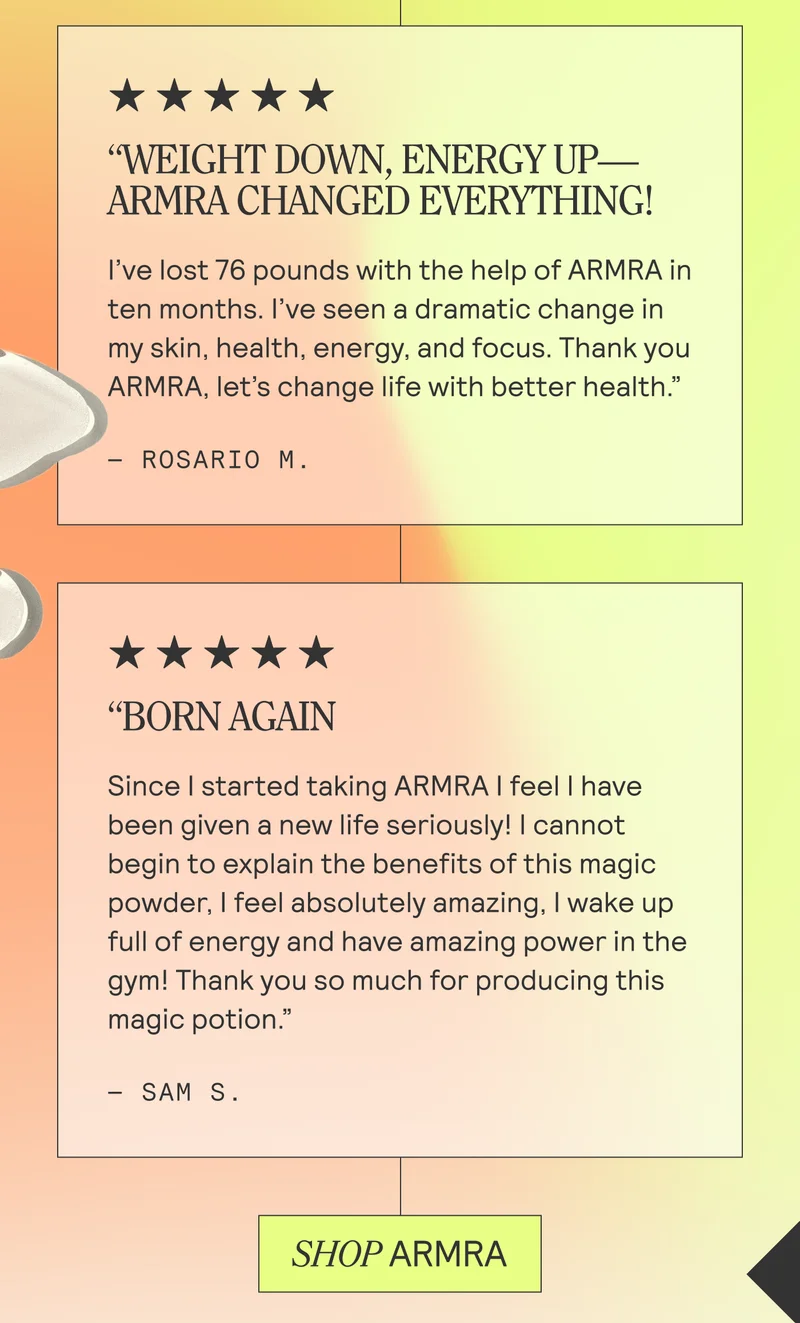 ARMRA Testimonials