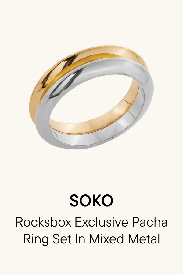 Rocksbox Exclusive Pacha Ring Set In Mixed Metal
