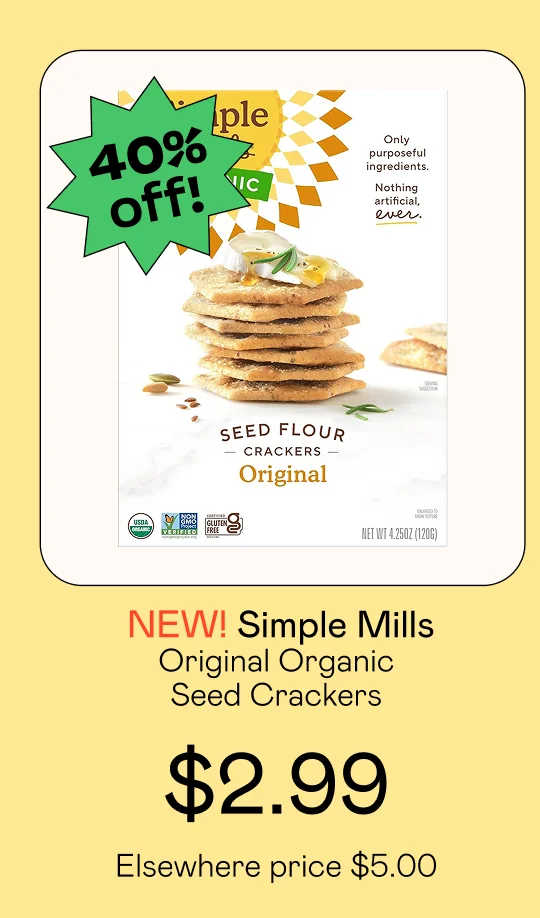 Original Organic Seed Crackers