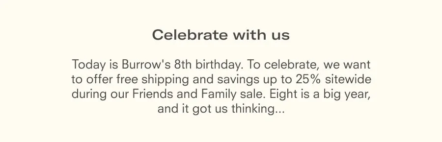 Celebrate with us