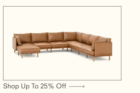 Field Leather 8-Piece Sectional Lounger