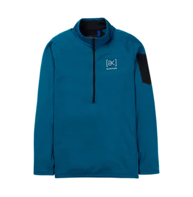 Men's Burton [ak]® Helium Grid Half-Zip Fleece