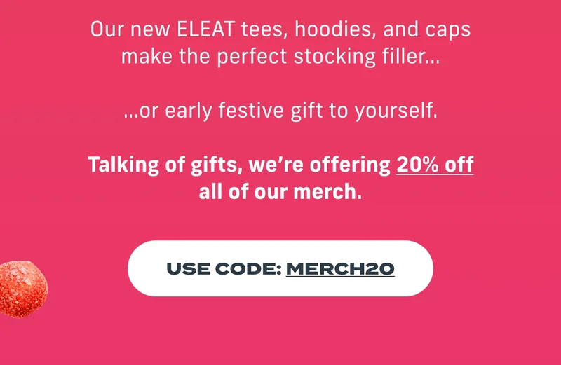 use code: MERCH20