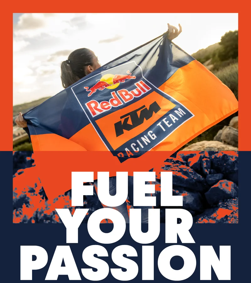 Discover the brand new Red Bull KTM Racing Team styles.
