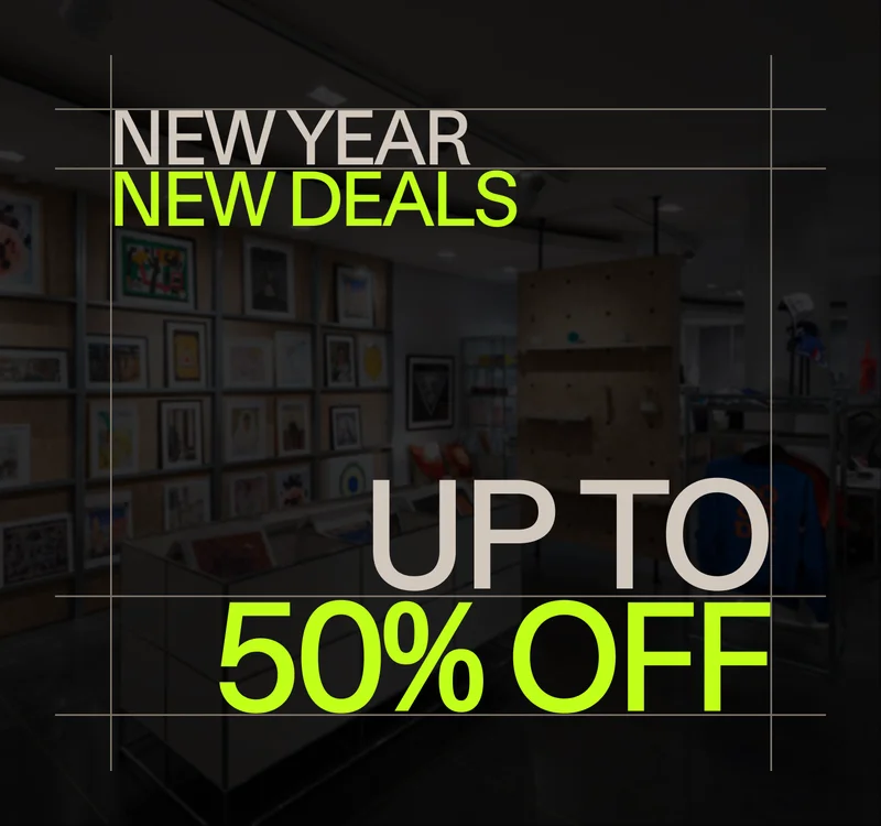 New year, new deals, up to 50% off