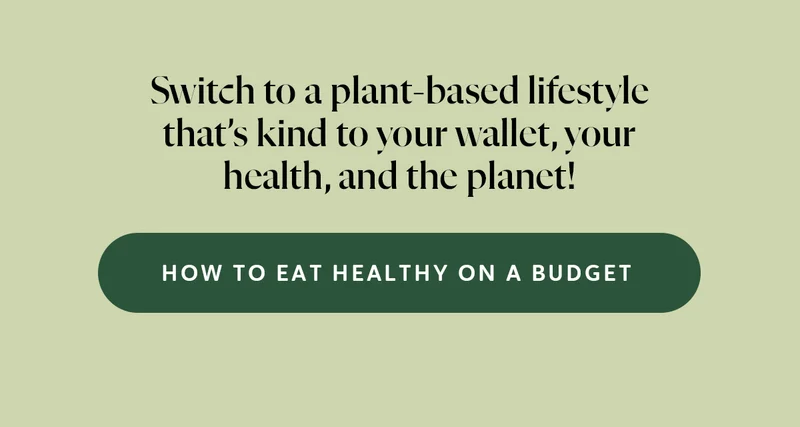 Switch to a plant-based lifestyle that’s kind to your wallet, your health, and the planet! [HOW TO EAT HEALTHY ON A BUDGET]