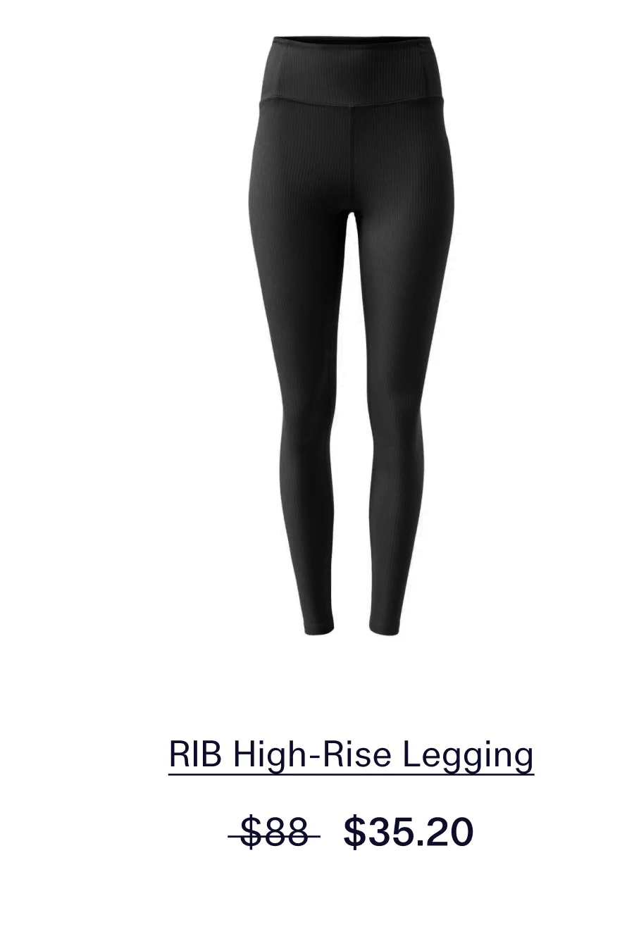 RIB High-Rise Leggings