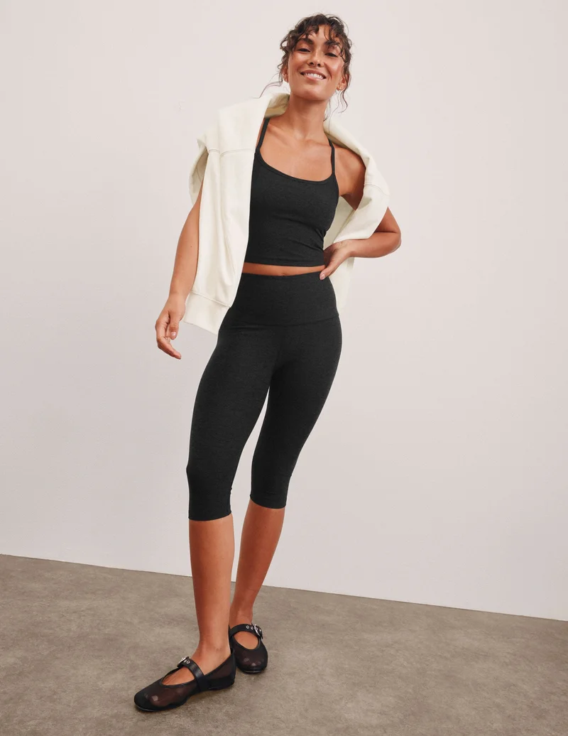 Image of Spacedye Pedal Pusher High Waisted Legging