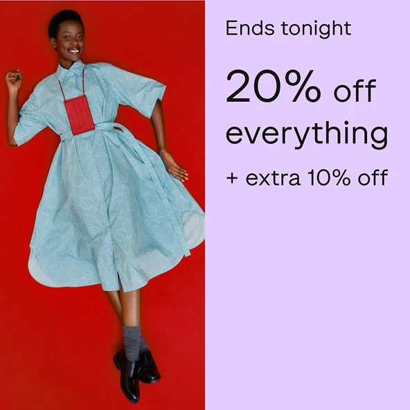 Sitewide sale ends tonight