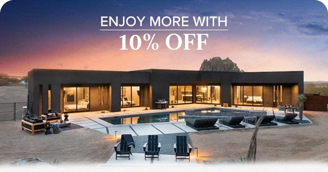 Experience everything from elegant villas to tropical havens and save 10% for a limited time.