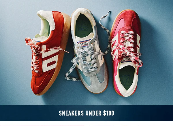 sneakers under 100