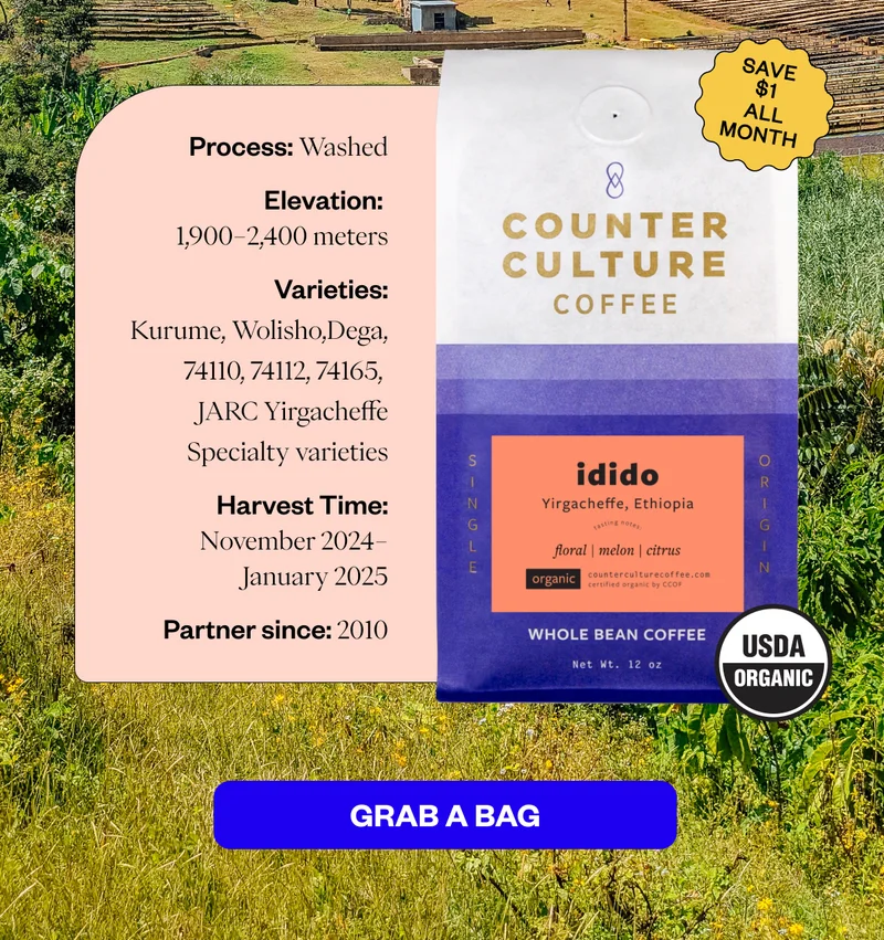 Roast Level: Light Roast Process: Wasjed Varieties: Caturra, Bourbon, and Catuai