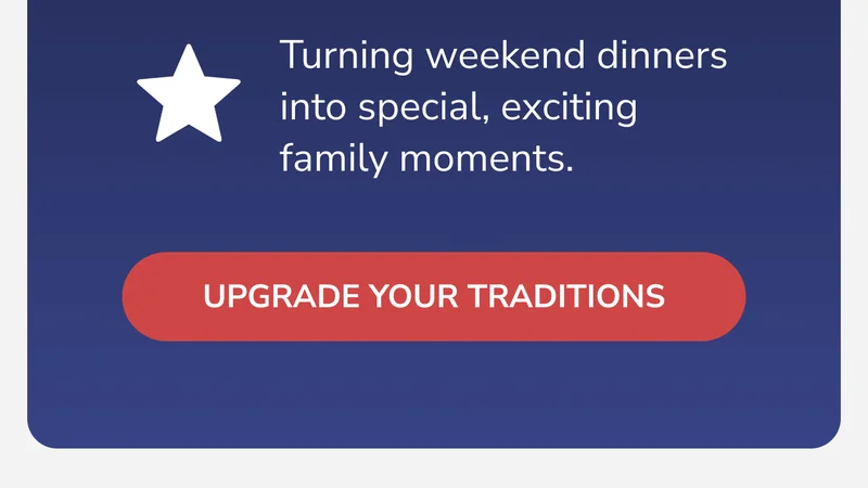 Upgrade Your Traditions