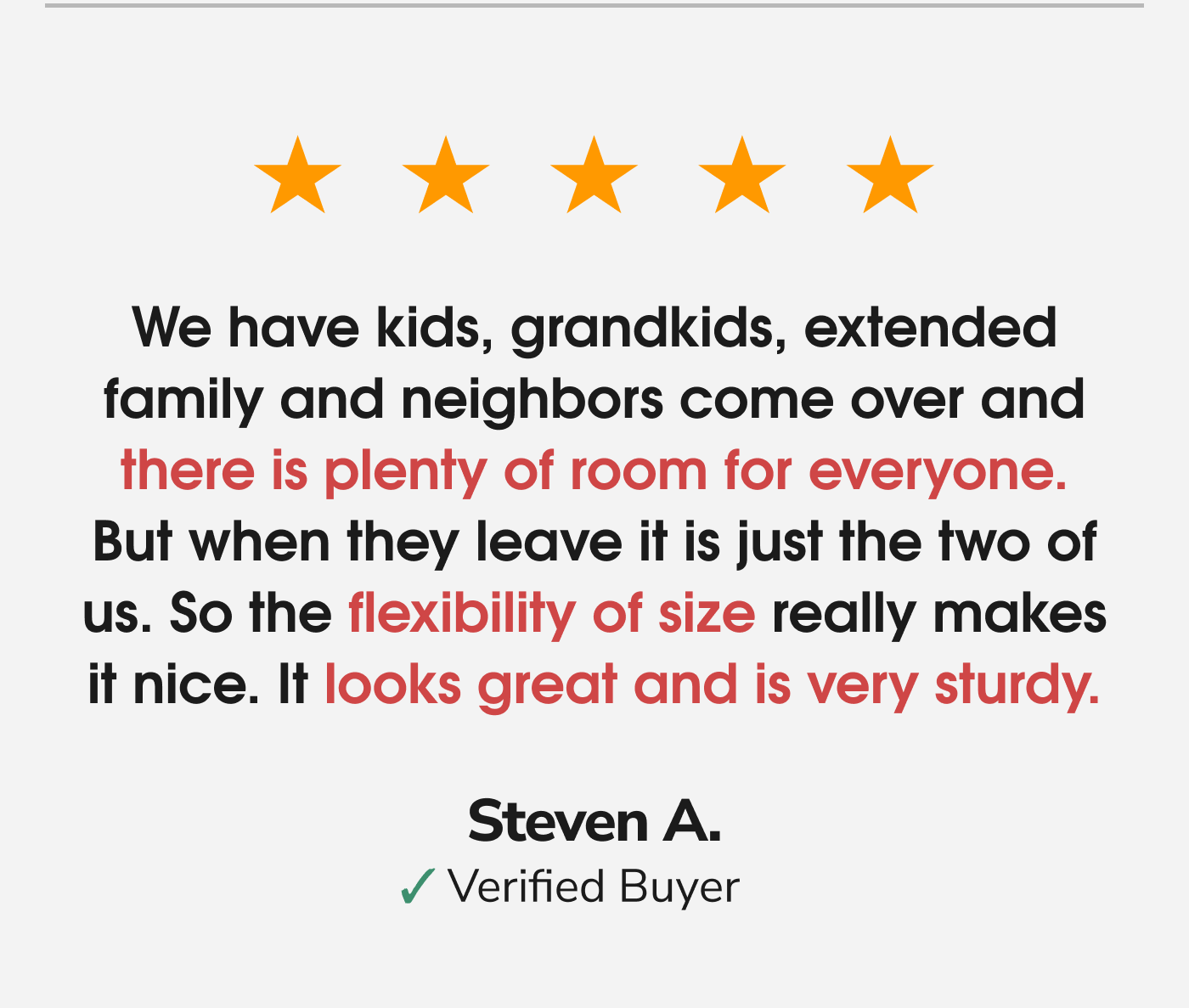 Steven's Review