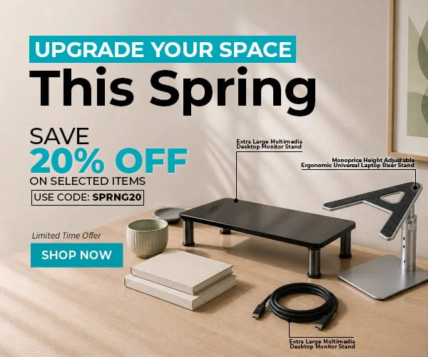 Level Up Your Space This Spring Save 20% OFF on selected items Use Code: SPRNG20