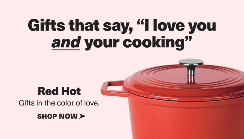 Gifts that say, "I love you and your cooking" - Red Hot - SHOP NOW