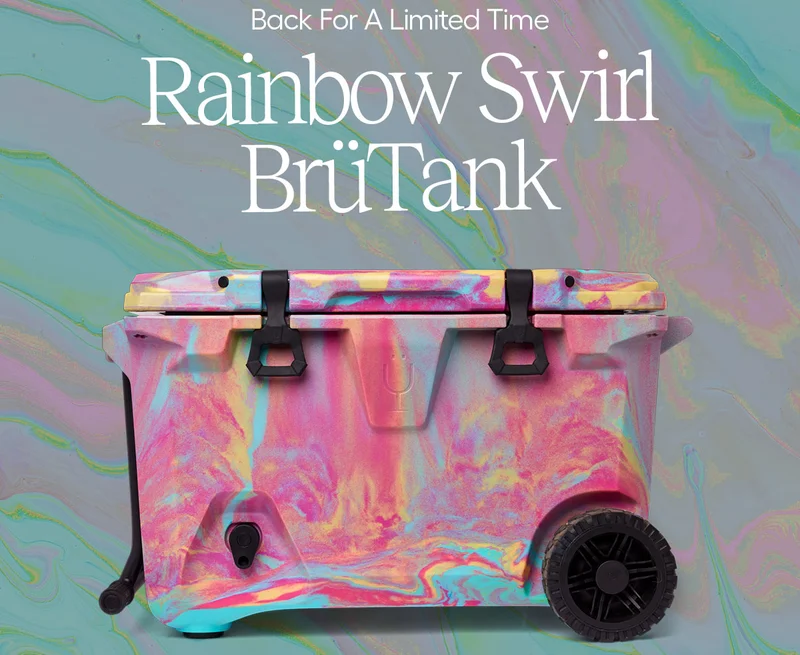 Back For A Limited Time - Rainbow Swirl BrüTank