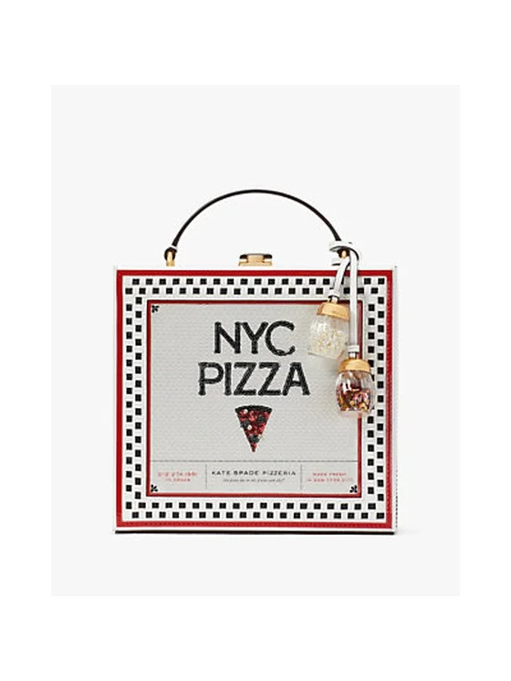 Slice 3D Pizza Box Top-handle Bag