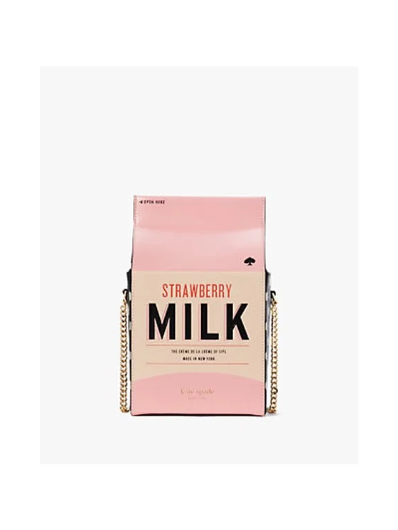 Milk Carton Printed Crossbody