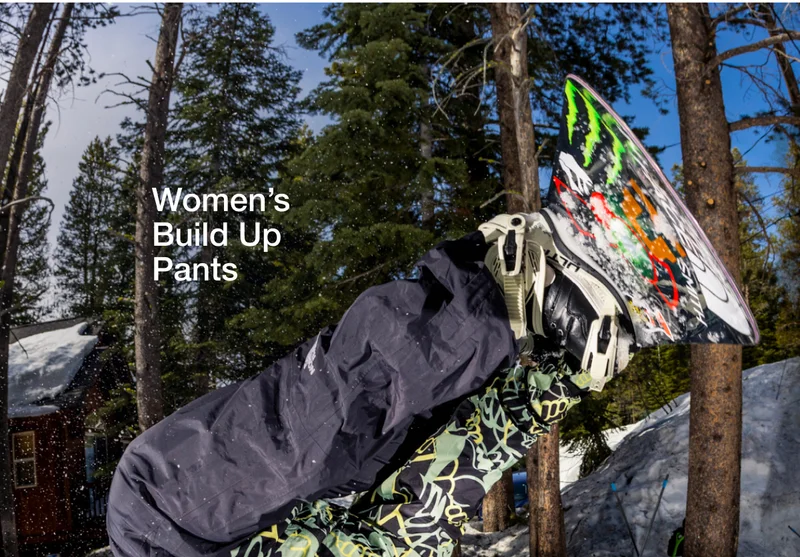 Women's Build Up Pants