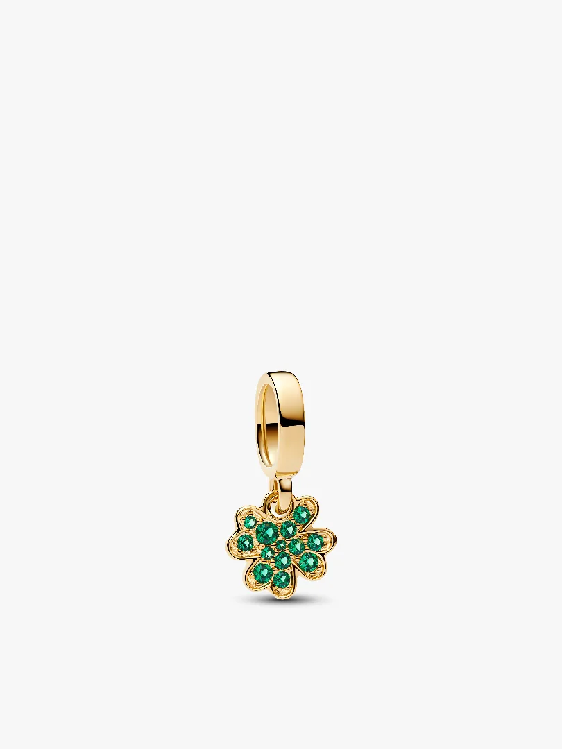 Four-leaf Clover Dangle Charm