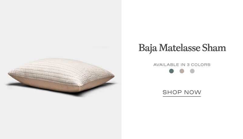 Baja Matelasse Sham