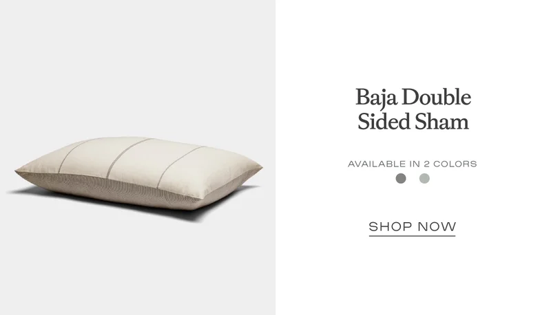 Baja Double Sided Sham