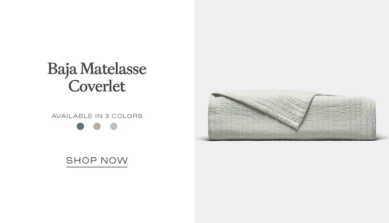 Baja Matelasse Coverlet