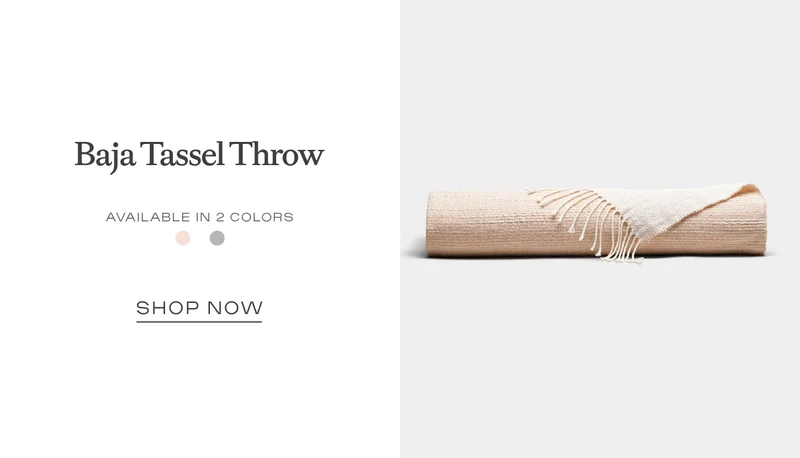 Baja Tassel Throw
