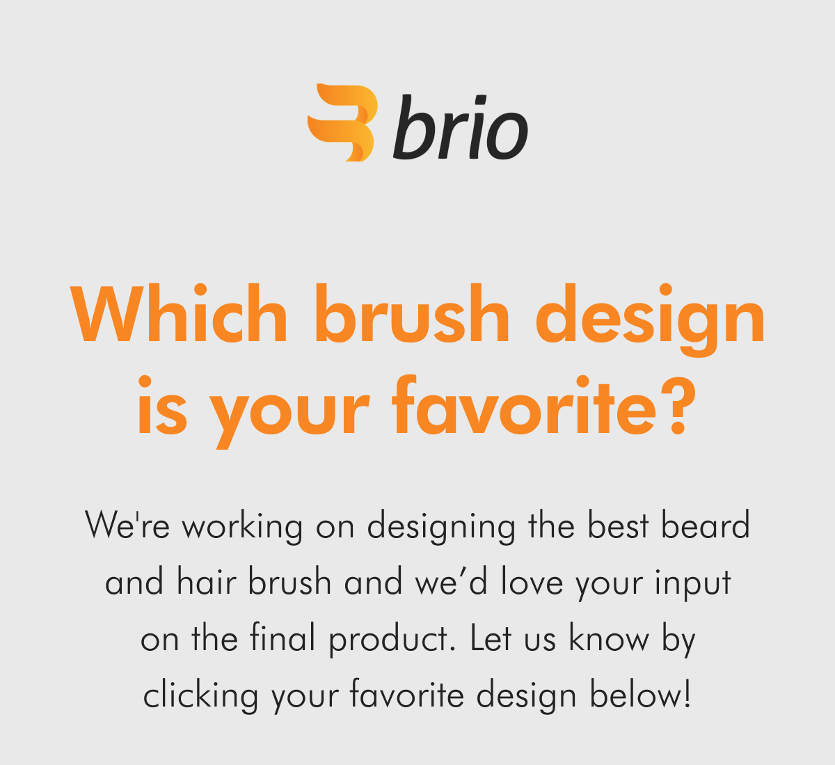 Which brush design is your favorite?