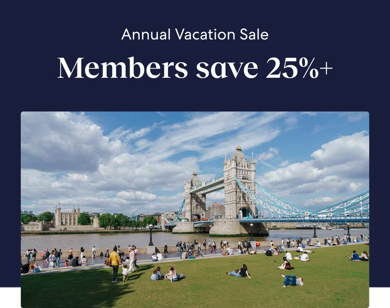 Book to save 25% or more