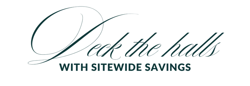Deck the halls with sitewide savings