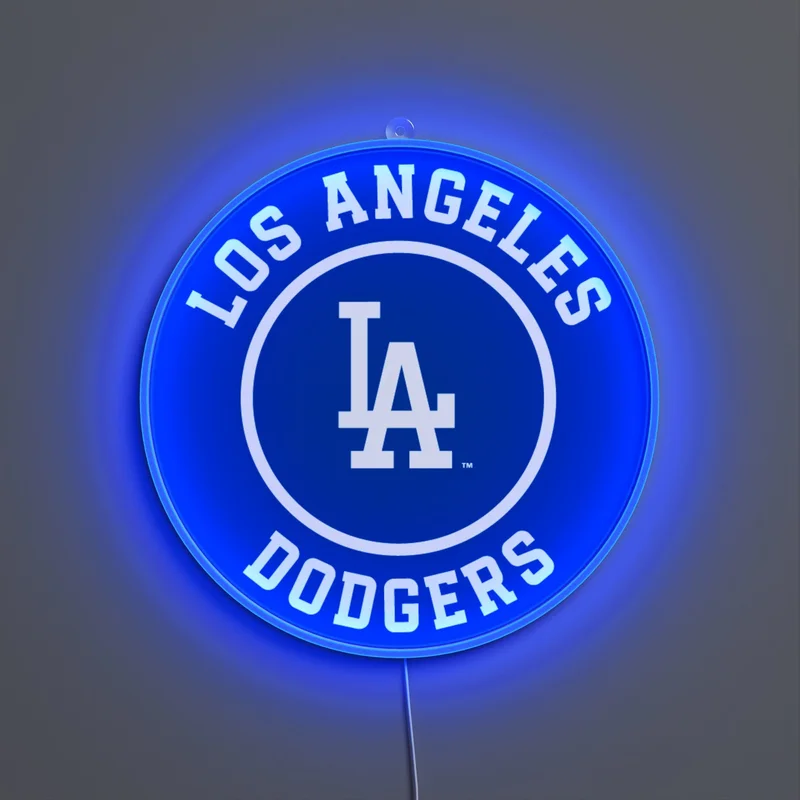 Image of Los Angeles Dodgers Rounded Logo