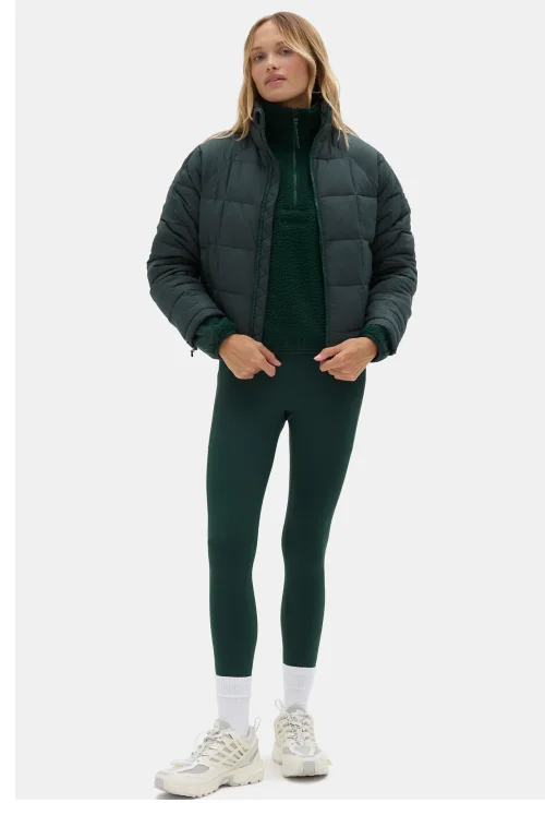 Shop the Nellie Puffer in Alpine Green