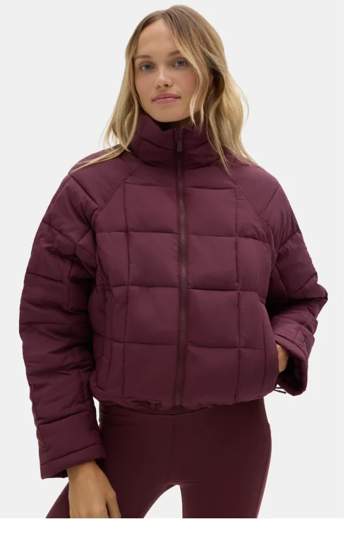 Shop the Nellie Puffer in Glazed Cherry