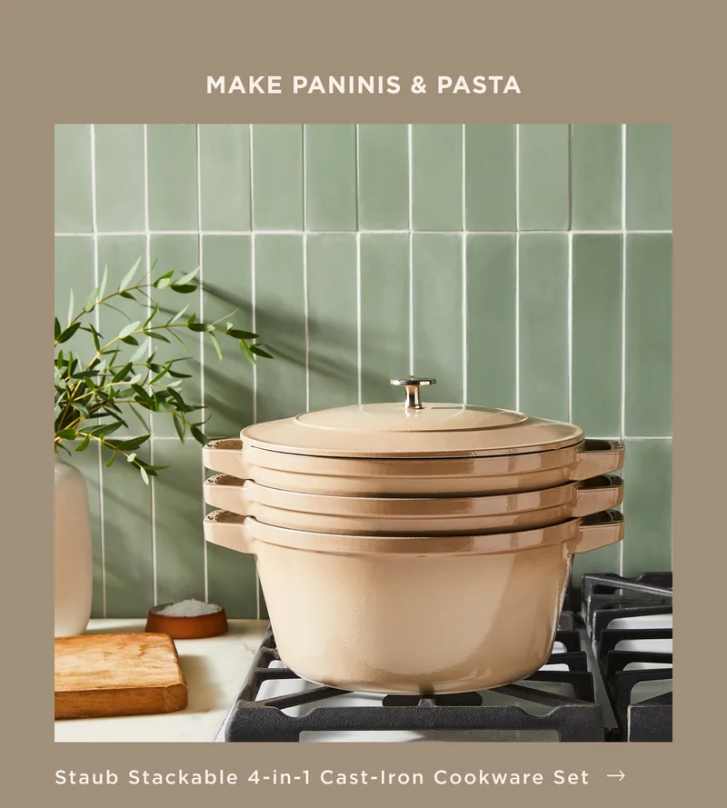 MAKE PANINIS & PASTA