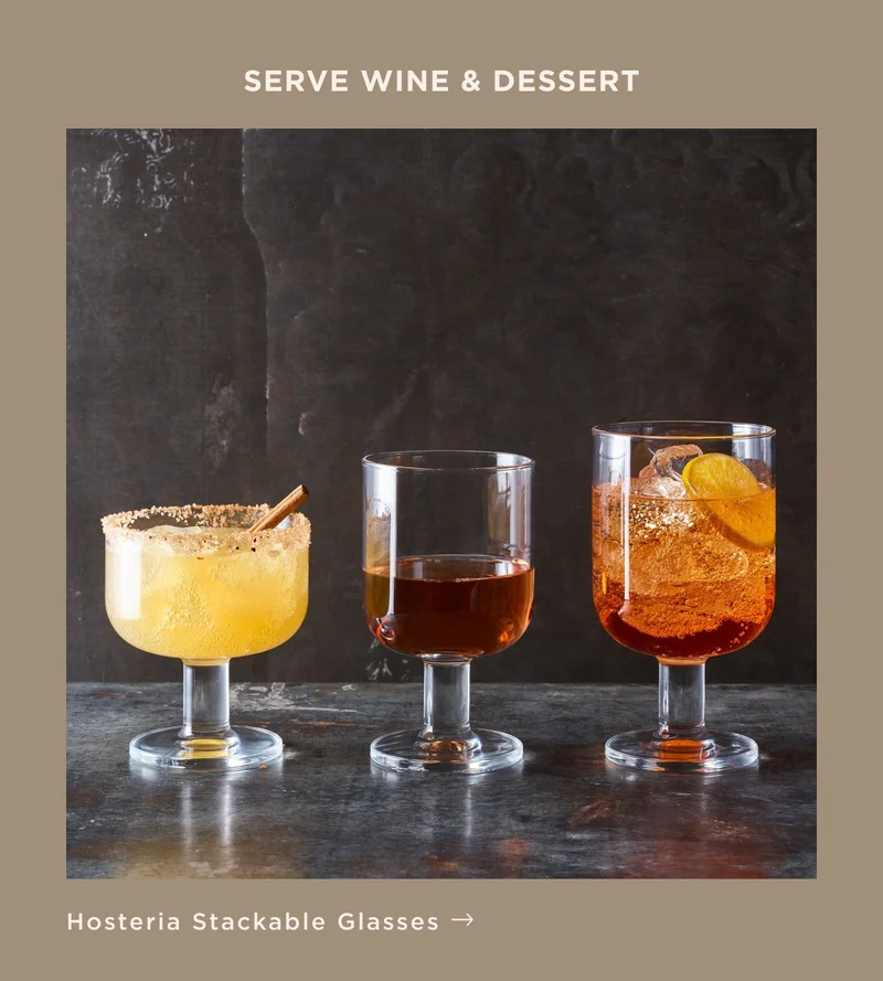 SERVE WINE & DESSERT