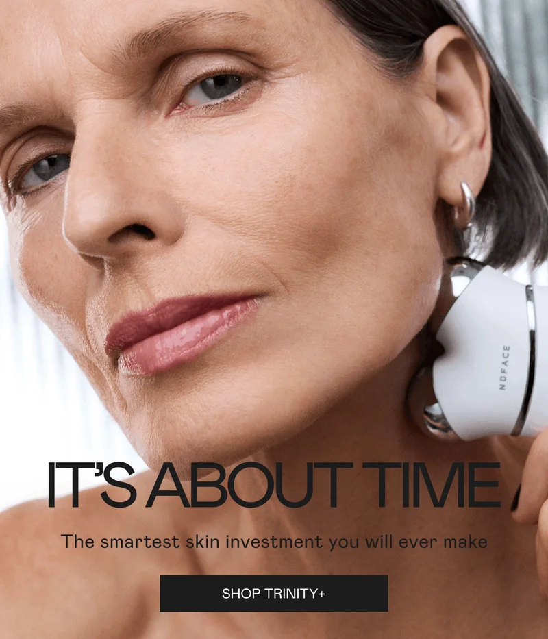 It’s About Time! The smartest skin investment you will ever make. Click here to shop TRINITY+!