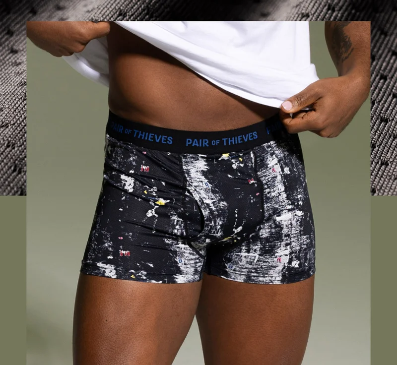 SuperFit Patterned Boxer Briefs